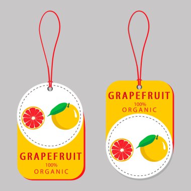 meyve etiket Pazar Tema çizimi