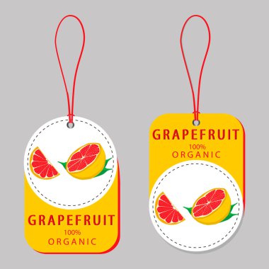 meyve etiket Pazar Tema çizimi