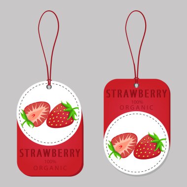 Tema çilek için logo gösterimi.