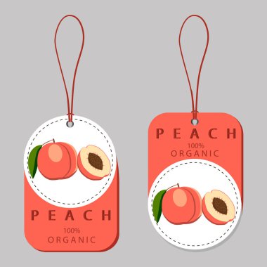 Şeftali için logo gösterimi