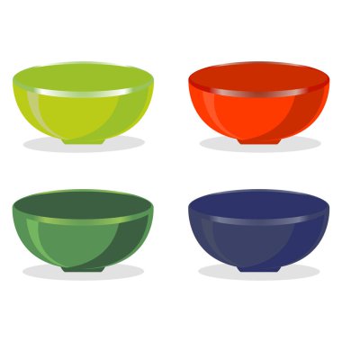 Seramik kase Tema için logo vektör çizim