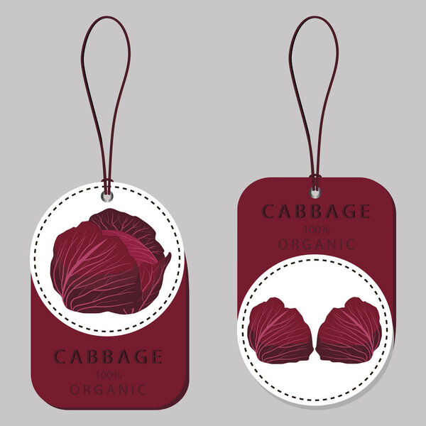 спелые овощные красные капусты
