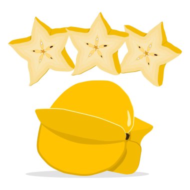 meyve sarı carambola