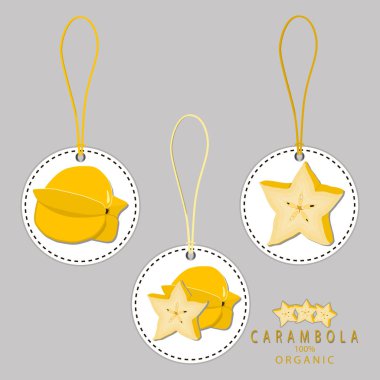 meyve sarı carambola