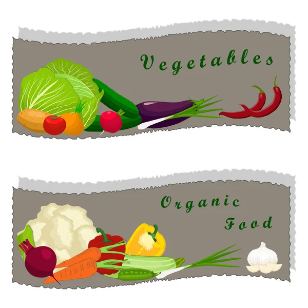 De mogna grönsakerna — Stock vektor