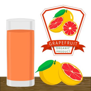 The yellow grapefruit