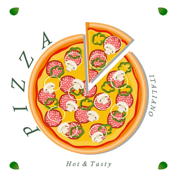 The food pizza