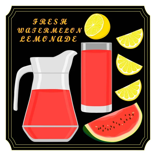 Tema saft — Stock vektor