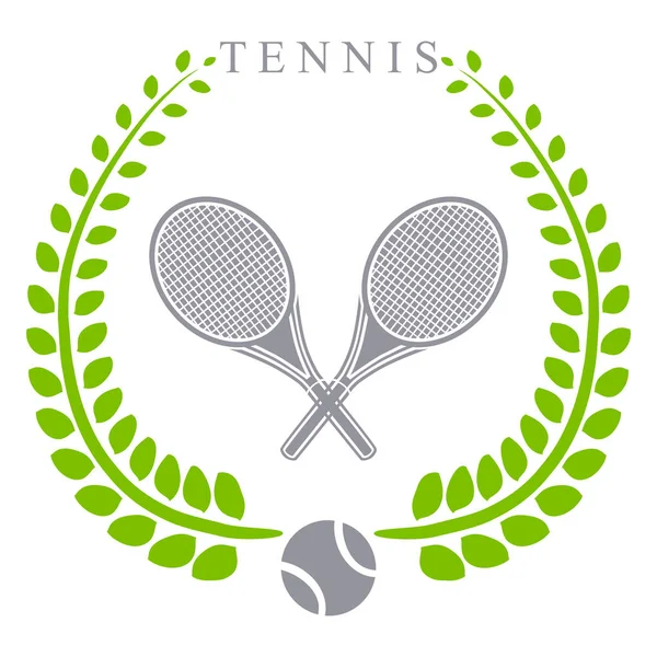 Den tema-tennisen — Stock vektor