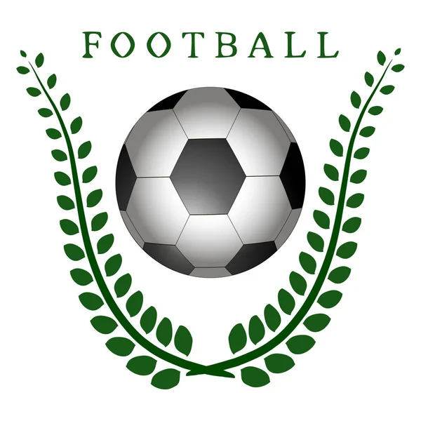 El fútbol temático — Vector de stock