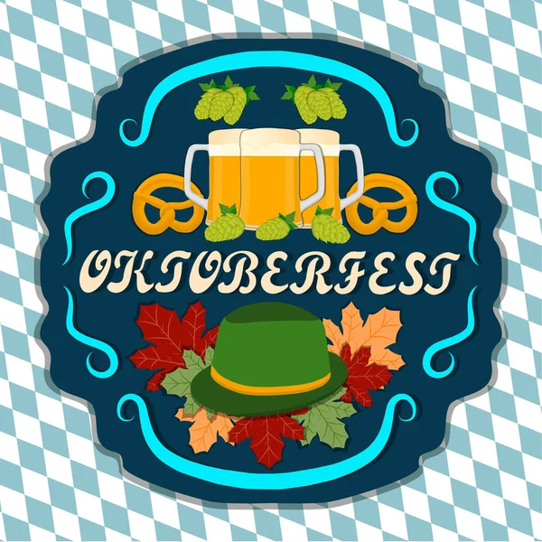 Το θέμα του Oktoberfest — Διανυσματικό Αρχείο