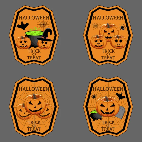 El tema Halloween — Vector de stock