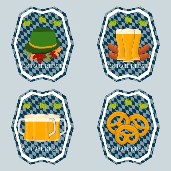 Las vacaciones Oktoberfest — Archivo Imágenes Vectoriales