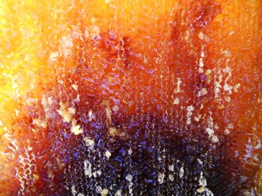 Tema doğal bal için soyut fotoğraf.