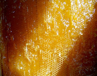 Tema doğal bal için soyut fotoğraf.