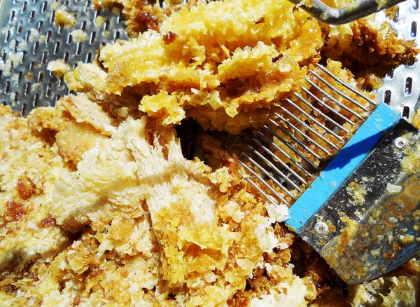 Tema doğal petek için soyut fotoğraf