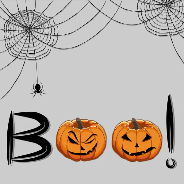 Abstract vectorillustratie van logo voor vieren vakantie Halloween — Stockvector