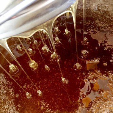 Tema doğal bal için soyut fotoğraf