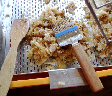 Tema doğal bal için soyut fotoğraf