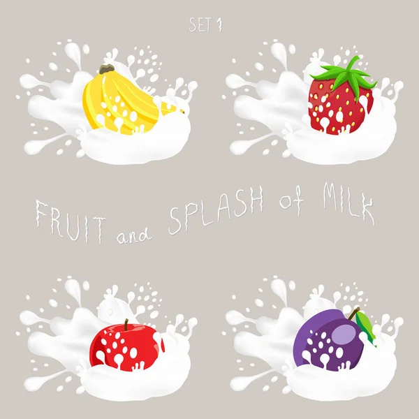Ilustración vectorial para fruta madura — Vector de stock
