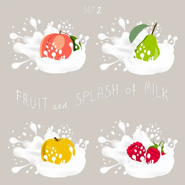 熟した果実のベクトル図 — ストックベクタ