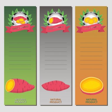 Bütün sebze tatlı patates