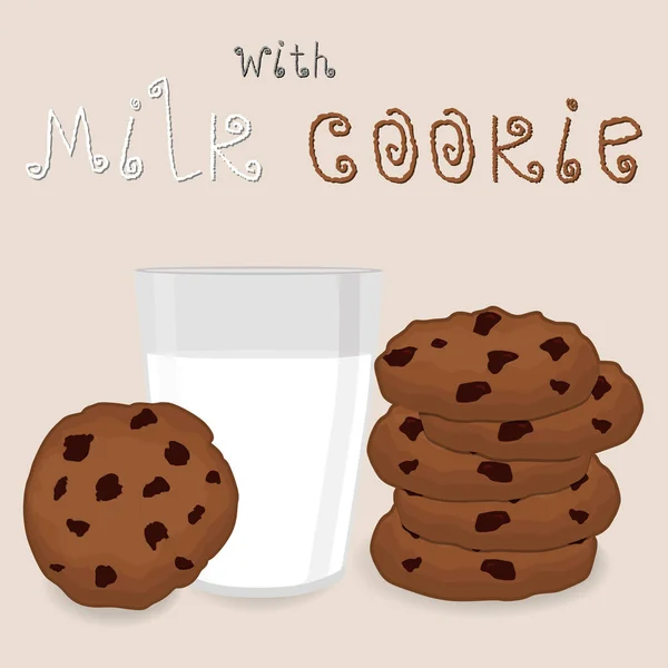 Illustration d'icône vectorielle logo pour pile cookies faits maison — Image vectorielle