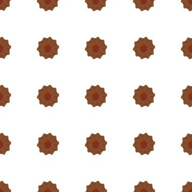 Tema üzerine resim büyük set özdeş bisküvi, kit renkli pa