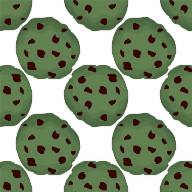 Tema üzerine resim büyük set özdeş bisküvi, kit renkli pa