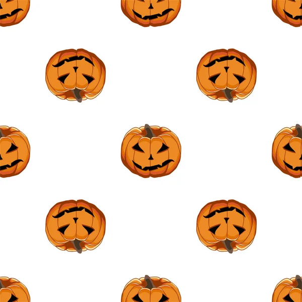 Ilustración sobre el tema patrón de color grande Halloween — Vector de stock