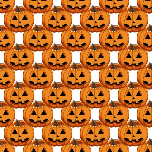 Ilustración sobre el tema patrón de color grande Halloween — Archivo Imágenes Vectoriales