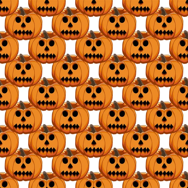 Ilustrace na téma velký barevný vzor Halloween — Stockový vektor