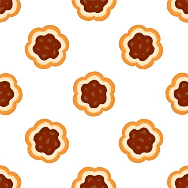 Tema üzerine resim büyük set özdeş bisküvi, kit renkli pa