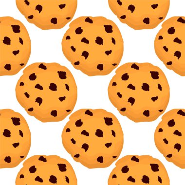 Tema üzerine resim büyük set özdeş bisküvi, kit renkli pa