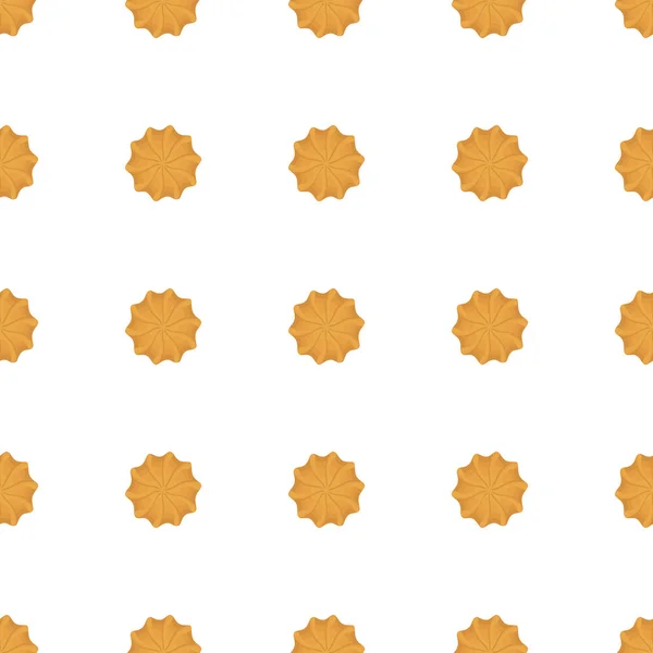 Illustratie op thema grote set identieke koekje, kit kleurrijke pa — Stockvector