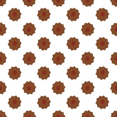 Tema üzerine resim büyük set özdeş bisküvi, kit renkli pa