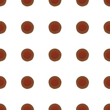 Tema üzerine resim büyük set özdeş bisküvi, kit renkli pa