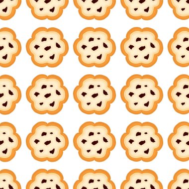 Tema üzerine resim büyük set özdeş bisküvi, kit renkli pa