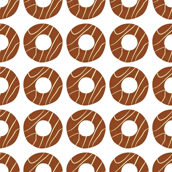 Ilustración en tema grande conjunto idéntica galleta, kit colorido pa — Vector de stock