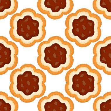 Tema üzerine resim büyük set özdeş bisküvi, kit renkli pa