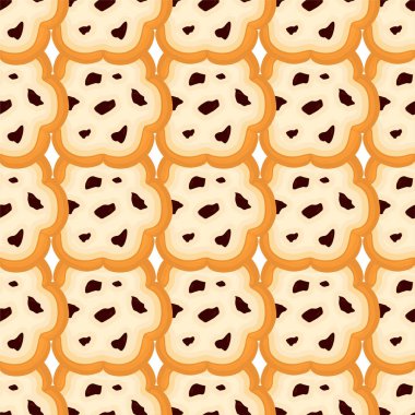 Tema üzerine resim büyük set özdeş bisküvi, kit renkli pa