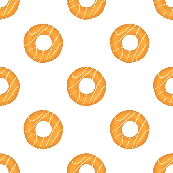 Ilustrace Téma Velký Set Identické Sušenky Kit Barevné Pečivo Cookie — Stockový vektor