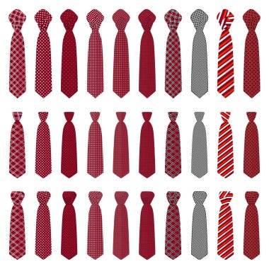 Tema büyük resimde farklı türleri, çeşitli boyut Kravatlar bağları ayarlayın. Kutlama tatil için koleksiyon Tekstil konfeksiyon kravat oluşan desen bağla. Kravat kravat Aksesuar acımasız adamdır.