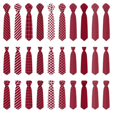 Tema büyük resimde farklı türleri, çeşitli boyut Kravatlar bağları ayarlayın. Kutlama tatil için koleksiyon Tekstil konfeksiyon kravat oluşan desen bağla. Kravat kravat Aksesuar acımasız adamdır.