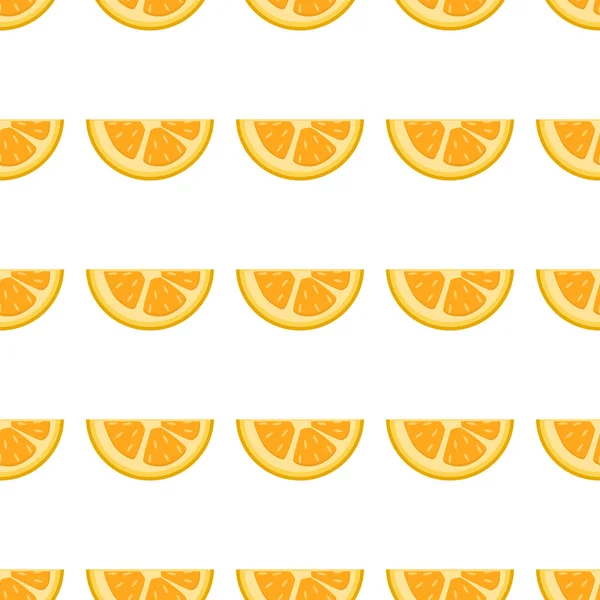 Illustration Sur Thème Grand Kumquat Sans Couture Couleur Motif Fruits — Image vectorielle