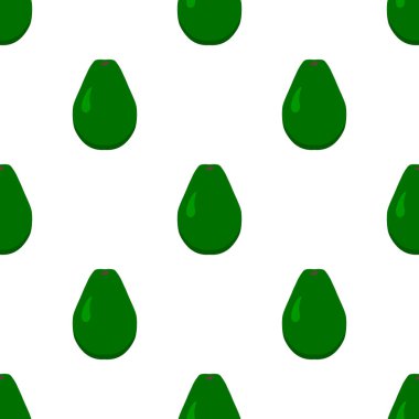 Tema üzerine resim. Büyük, renksiz avokado, fok balığı için parlak meyve deseni. Güzel, pürüzsüz, tekrar eden avokadodan oluşan meyve deseni. Kusursuz avokadodan basit renkli desenli meyve..