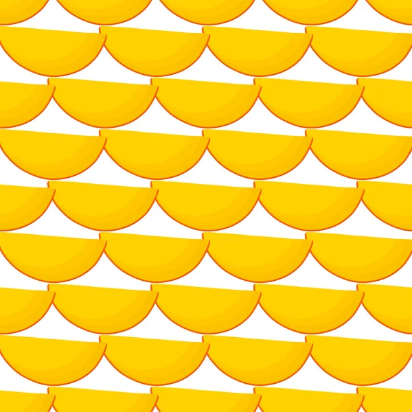 Ilustración Tema Mango Sin Costura Color Grande Patrón Fruta Brillante — Vector de stock