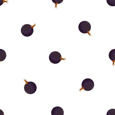 Illustration on theme big colored seamless currant, bright berry pattern for seal. Berry pattern consisting of beautiful seamless repeat currant. Simple colorful pattern berry from seamless currant. clipart