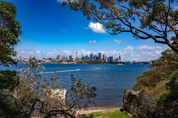 Skyline Sydney Harbour — Stockfoto