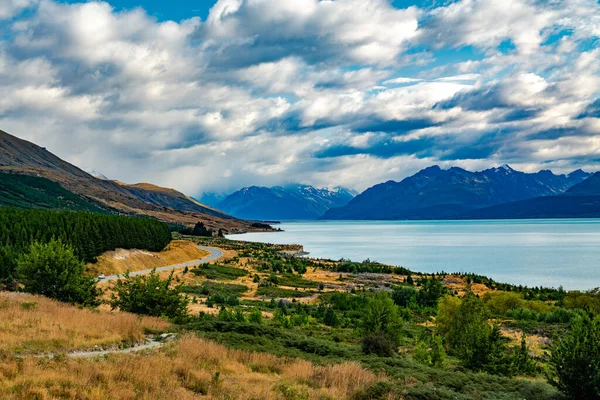 Strada Mountain Cook — Foto Stock